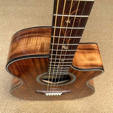 Cutaway 41 Inch All Koa Wood G-K24 Acoustic Guitar Rosewood Fingerboard picture