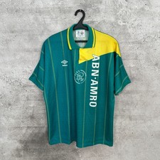 AJAX AMSTERDAM 1991 1992 1993 AWAY FOOTBALL SHIRT UMBRO JERSEY SIZE XL picture