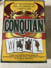 Conquian The Traditional South American Card Game Pressman 2013 New Sealed picture