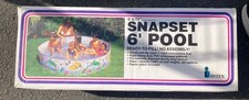 Vintage 90s Intex Wet Set #58461-POOL 6’ x 15”Snap Set Ready To Fill -New In Box picture