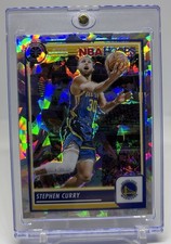 Stephen Curry RARE CRACKED ICE REFRACTOR SSP INVESTMENT CARD GS WARRIORS MINT picture