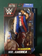 WWE Elite Mr. America / Hulk Hogan Series 101 Action Figure Mattel MOC picture