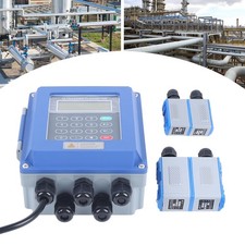 Wall Mounted Digital Ultrasonic Flowmeter Water Flow Meter & TM-1 TS-2 TUF-2000B picture