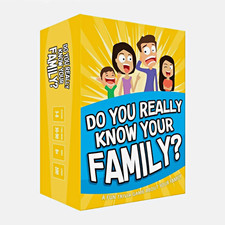 Do You Really Know Your Family? Trivia Card Game, Complete, 3-8 Players, 8-11 picture