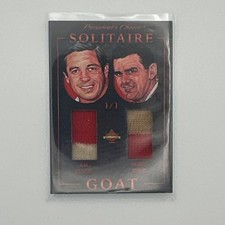 President’s Choice Solitaire GOAT Dual Jersey 1/1 Beliveau Richard Canadiens picture