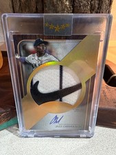 2025 Topps Five Star Jazz Chisholm Jr Five Star Auto 1/1 Nike Swoosh picture