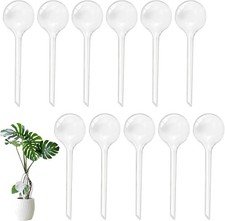 12 PCS Large Plastic Self-Watering Bulbs,Clear Watering Globes,Plant Watering Gl picture