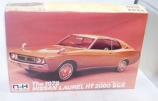 1:24 DOYUSHA 1972 NISSAN LAUREL HT2000 SGX NOSTALGIC HEROES NH-17 N-H RARE NISB picture