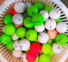 36 Vice Pro/Plus Tour, Drive Mix Assorted Color Golf Balls 3A Condition picture