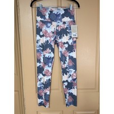 Balance Collection Nostalgia Rose Watercolor Floral Leggings Size M BLL1014T picture