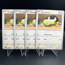 Dunsparce 120/159 x4 Playset 4x - Pokemon S&V Journey Together JTG - 4 Card Set picture
