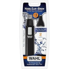 Wahl 5567-500: Ear, Nose and Brow Wet/Dry Battery Trimmer - Black picture