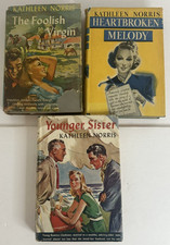 Vtg Lot of 3 Kathleen Norris HC w/ DJ Young Adult Fiction Books picture