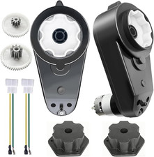 RS555 18V12000 RPM High-Speed Gearbox for Power Wheel Motor Upgrade (Black) picture