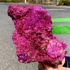 2.37LB Natural Rough Red Corundum Phlogo Pit Mineral Spirits Ruby Raw Gemstone picture