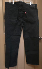 Levi's 541 Men's Jeans Black Sz 40x30 Denim Straight Leg Mens Pants picture