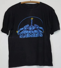 1979 Scorpions Lovedrive T-Shirt Unisex Vintage Black Cotton Tee picture