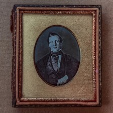 Sixth Plate Daguerreotype of a Stately Man picture