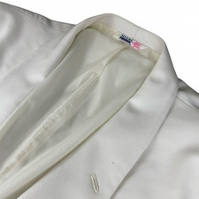 VTG After Six x Miami Vice Men's One-Button Tuxedo Jacket White • USA • 54R picture