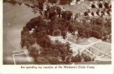 Workmens Circle Camp At Sylvan Lake- East Fishkill, New York NY Postcard Copy picture