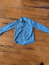 Columbia Omni-Shade men’s Medium plaid long-sleeve vented outdoor shirt picture