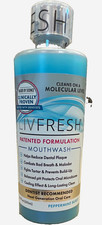 LIVFRESH Patented Formulation Mouthwash Peppermint Burst 16.9 fl oz **SEALED picture