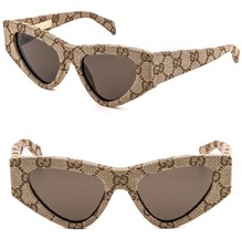 GUCCI 2019 Brown GUCCISSIMA Print Monogram Textile Fabric GG2019S Sunglass 006 picture