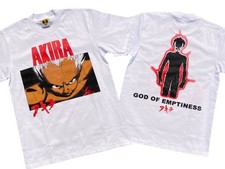 Vintage Akira Shirt Size XL Anime 80s Manga Japan White Single Stitch REPRINT picture