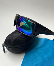 Costa Del Mar Men's Permit Matte Black /green Polarized Sunglasses 580p picture