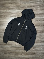 Adidas x Willy Chavarria SAMPLE KD9346 Heavyweight Zip Hoodie Black Size M picture