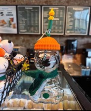 2026 Glass Cup Inspired by Starbucks x Peanuts Snoopy – Brand New Halloween Gift picture