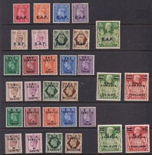 EAF/BMA/BA Somalia Stamps 1943-1950 SGS1/31 Complete BOIC Set Mint Hinged CV£148 picture