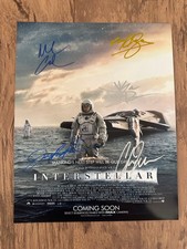 Interstellar  – Signed 8×10 Movie Photo picture