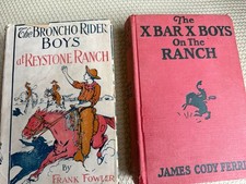 Lot of  Two Vintage Boys Adventure books early 1900's picture