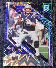 2021 21 TOM BRADY ELITE STATUS EXPLOSIONS #22 BLUE REFRACTOR SERIAL #D/275 SSP picture