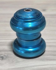 Vintage Chris King No Logo No Threadset 1 inch Teal w/Race Sealed picture