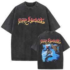 Retro Limp Bizkit Album Vintage Washed Cotton Graphic T-shirt picture