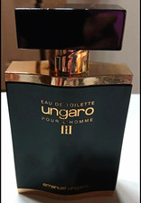 Vintage Ungaro Pour L’Homme III EDT 3.4oz 100ml 80% Full- not original lid picture