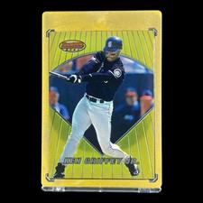 KEN GRIFFEY JR. GOLD CHROME 1996 Topps Bowman's Best Card - Mariners picture