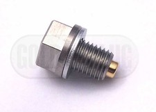 GoldPlug USA Magnetic Drain Plug SS Fits Most Honda Motorcycles | M12x1.5 | MP01 picture
