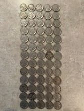 160 Buffalo Nickels 1925-1938 Lot – 65 Dated + 95 Dateless – Circulated picture