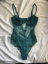 New Victoria's Secret Teddy Lingerie (color aquarium blue, size small) picture