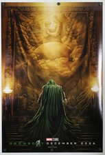 Avengers Doomsday - original DS movie poster D/S 27x40 - 2026 INTL Advance B picture