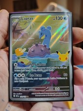 Pokemon TCG Lapras 131/128 30th Anniversary Celebrations Illistration Rare picture
