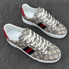 Gucci Ace Bee Pattern Canvas For Men picture