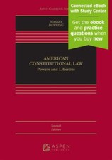 American Constitutional Law: Powers and Liberties [Connected eBook with Study .. picture