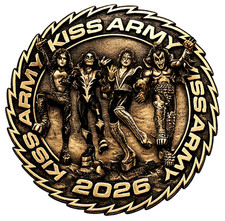 KISS PIN Army Fan Club PIN VIP 2026 Package KISSonline Exclusive Ace Demon NEW picture