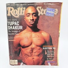 Rolling Stone 746 Tupac Shakur 2Pac Cover Oct 31 1996 Magazine Phish Pearl Jam picture