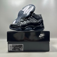 Men's IV7639-001 Comme des Garcons x Air Jordan 11 Retro 'Black picture