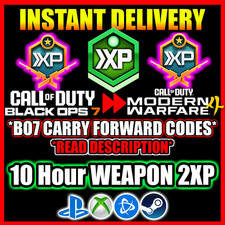 [10 Hour 2WXP] Modern Warfare 4 MW4 Legacy DOUBLE WEAPON XP | BO7 COD 2XP CODES picture
